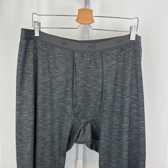 REI Co-op Mens Midweight Base Layer Bottoms 121973 Gray Size XL - Picture 4 of 9